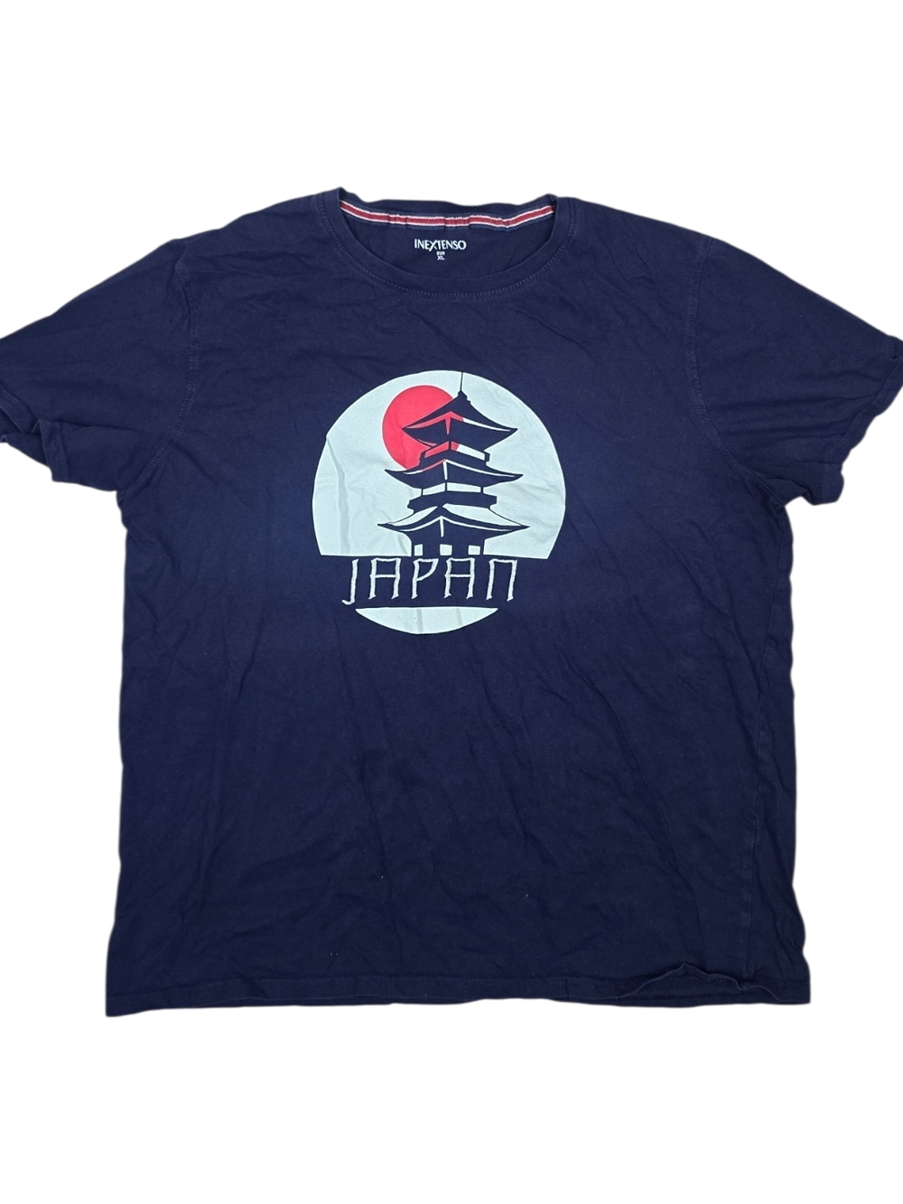 Graphic Japan Short-Sleeve Tee in Navy